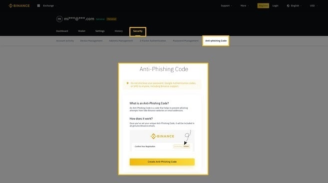 mã Anti - Phishing