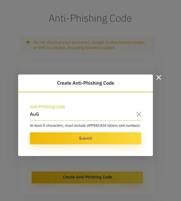 mã Anti - Phishing