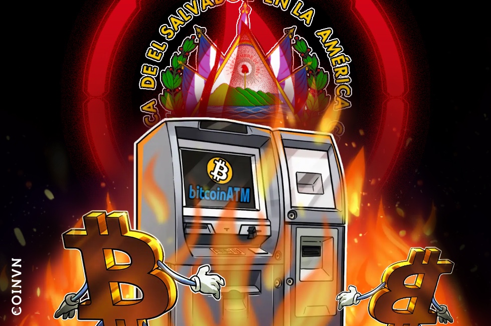 Nguoi dan El Salvador dot may ATM Bitcoin de phan doi luat Bitcoin - anh 1