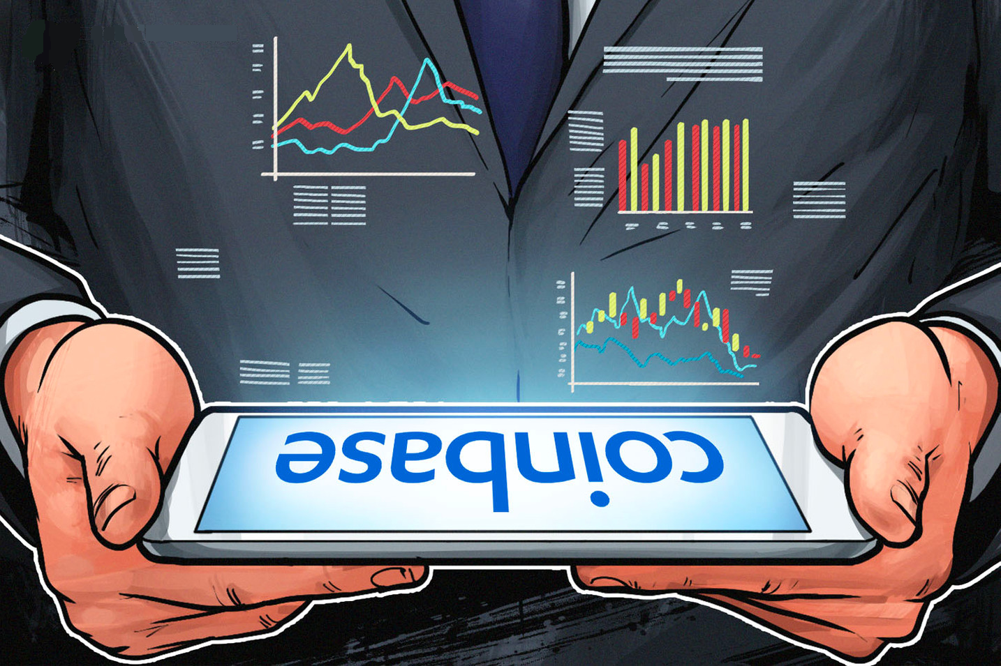 NASDAQ do mau, gia co phieu cua Coinbase cham muc thap nhat moi thoi dai - anh 1