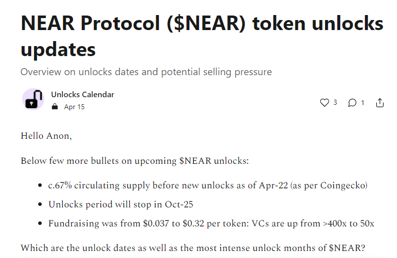 Su phat trien cua NEAR Protocol va du phong gia cua NEAR trong giai doan unlock coin - anh 19