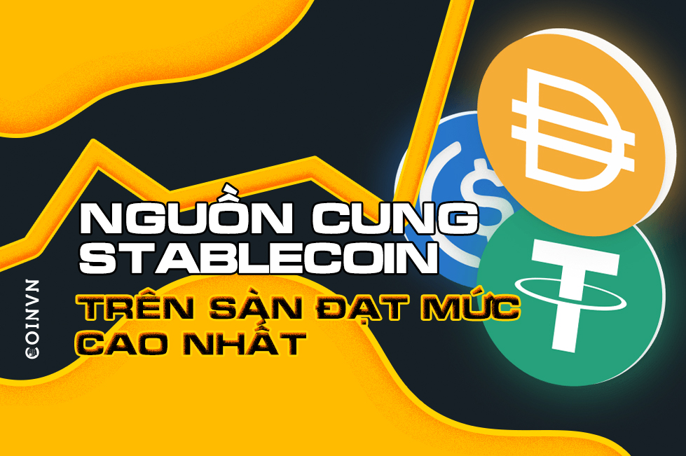 Nguon cung stablecoin tren cac san giao dich dat muc cao nhat moi thoi dai - anh 1