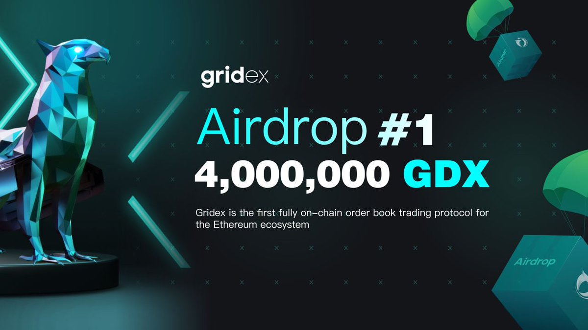 Giao thuc Gridex hoan tat Airdrop 4.000.000 GDX trong vong chua day 24 gio - anh 1