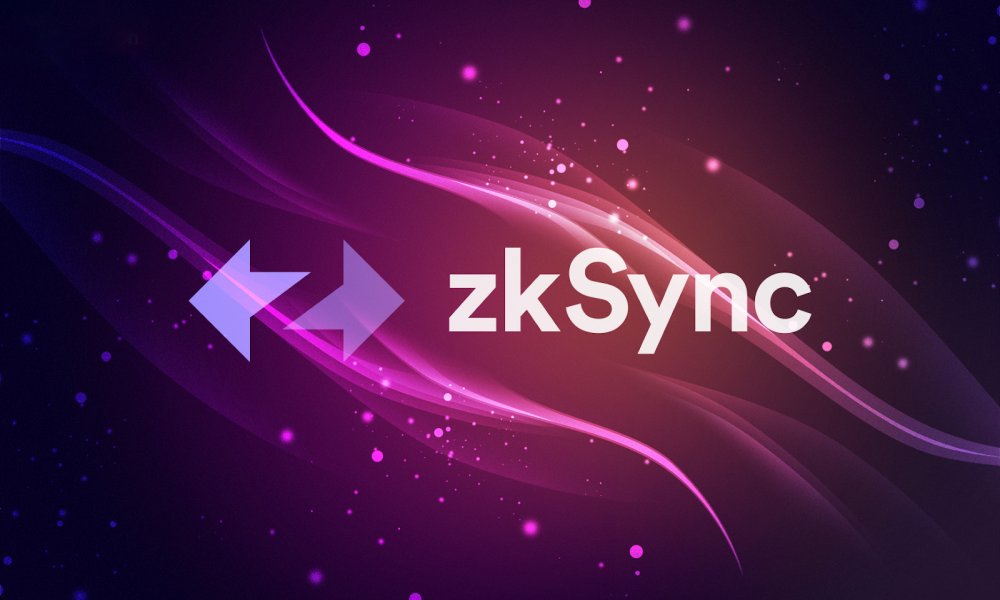 The zkSync logo on DeFi Planet